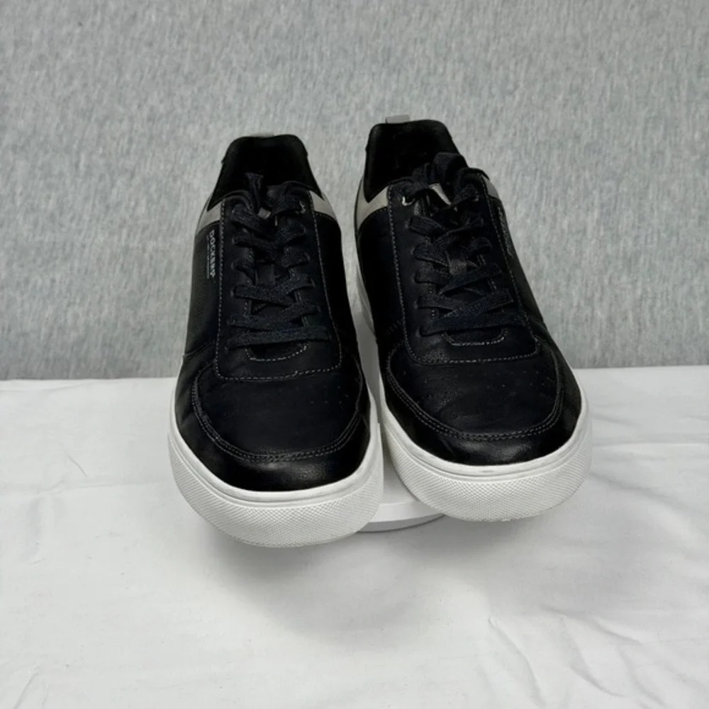 Dockers Mens 90-92005 Black Grey Low Top Casual Sneakers‎ Size 11.5M DK226968